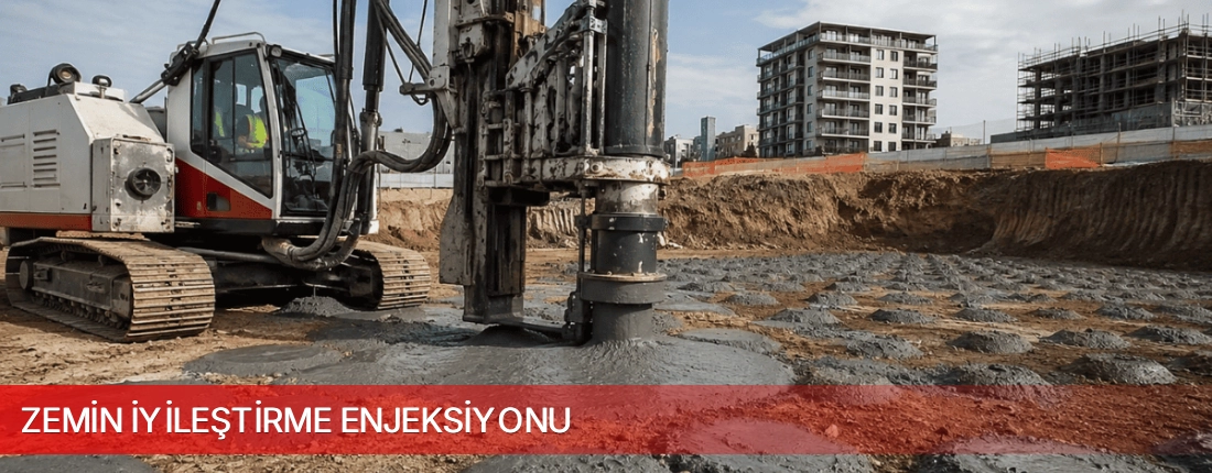 Zemin İyileştirme Enjeksiyonu Nakliyat